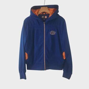 Florida Gators Hooded Track Jacket‎ Rhinestone Accent GIII Sports Womens Large